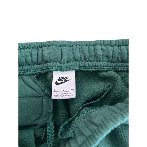 Nike Men's Green Sportswear Club Fleece Pull On Trouser Pants Size Small - Picture 10 of 10